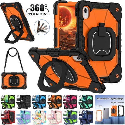 MARKENLOS Funda exterior para Lenovo Idea Tab TB336FU/TO 11.0" 2025 soporte de anillo de protección Case