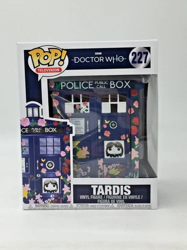 Funko Pop! Television BBC Doctor Who Tardis #227  6" inch Flawed