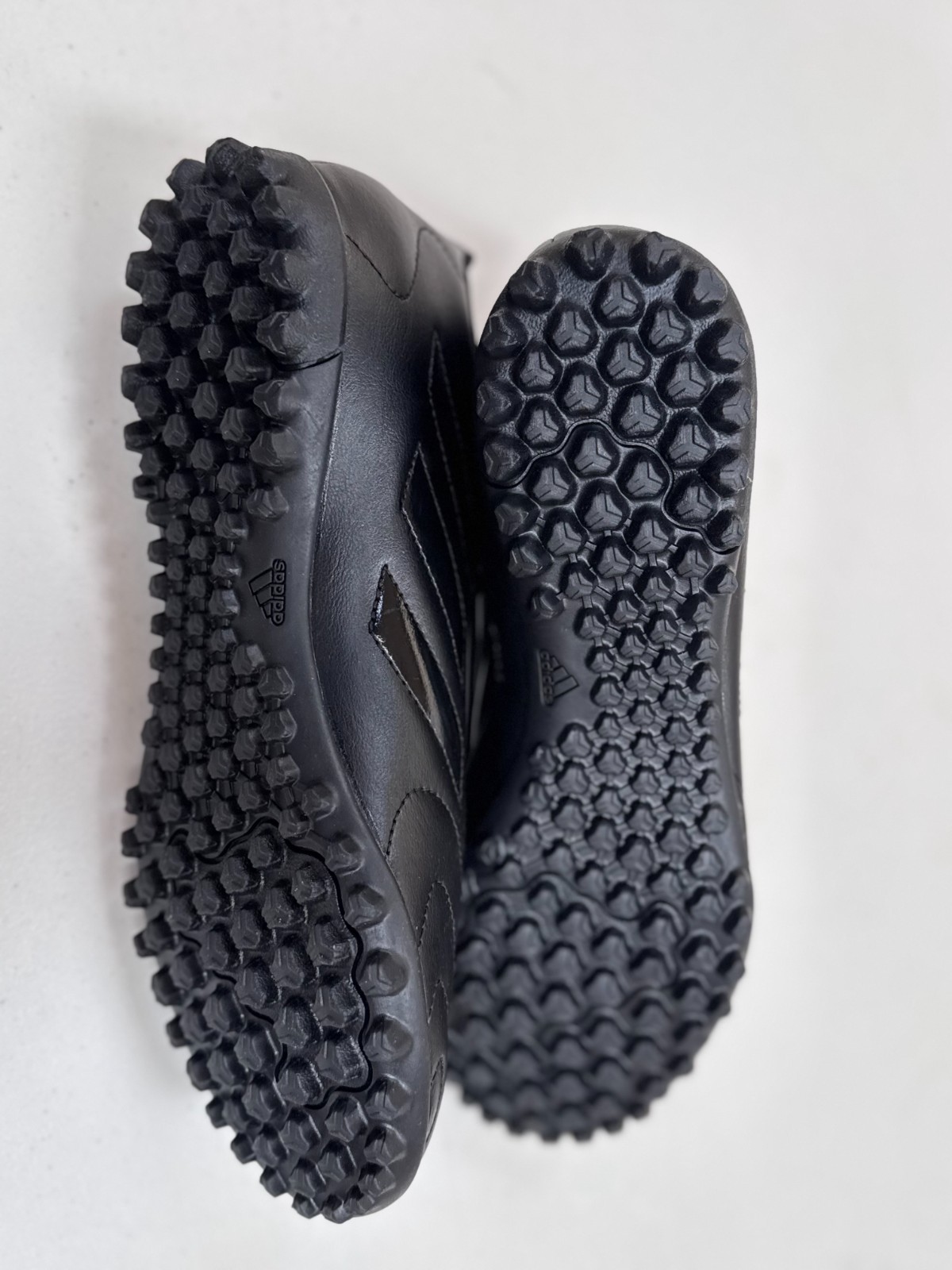Adidas Black  Artificial Turf Football Boots Size UK 9 Turf Soccer Cleats image 7