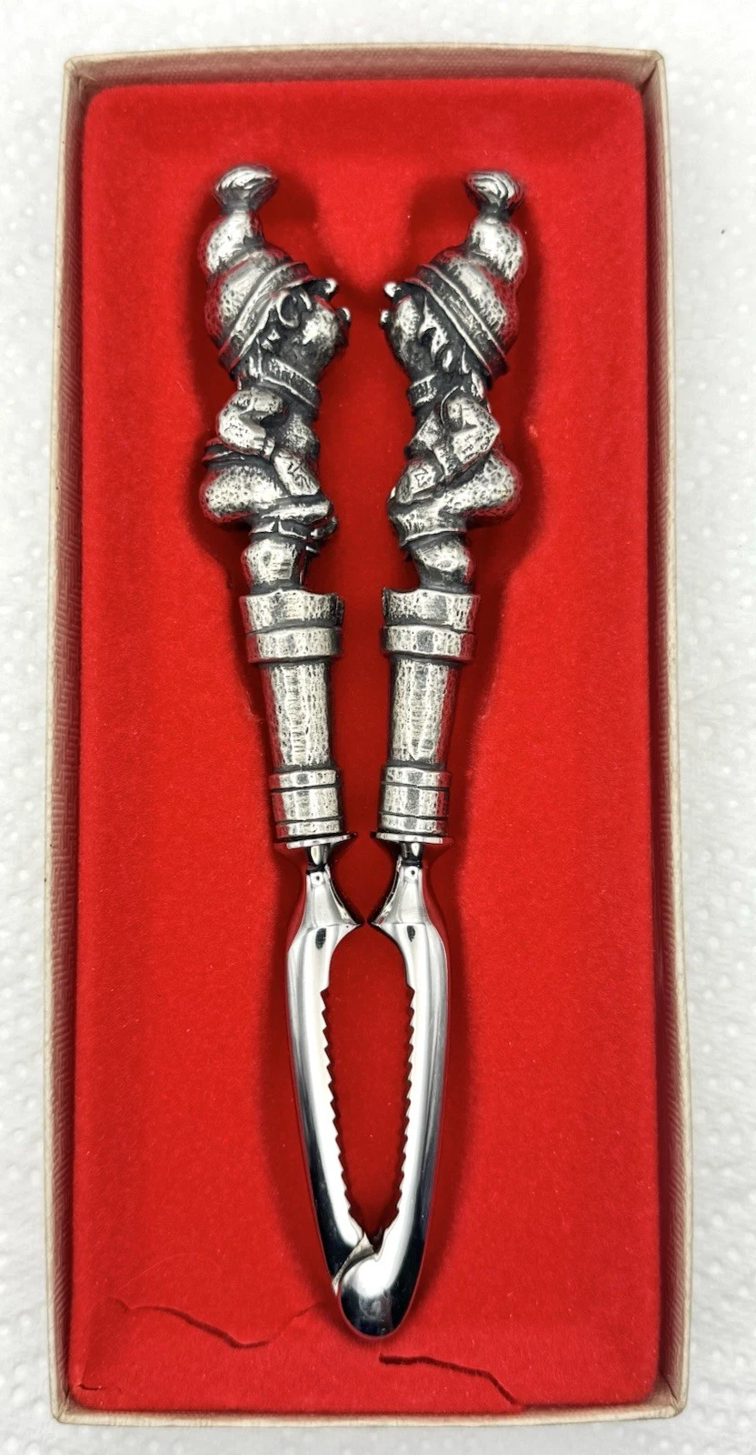 1950 - 1960’s Norwegian Pewter Nutcracker With Two Gnomes Facing - Original Box.
Opens in a new wind