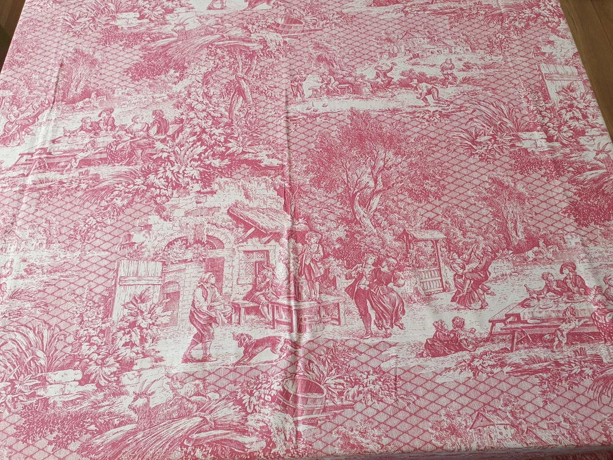 Coupon De Tissu Vintage Floral Multicolore Pour Ameublement - Neuf - Fibre Mélangée