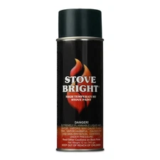 Stove Bright High Heat Spray Paint, 1200°F Heat Resistant, Satin Finish for Stov