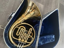 Reynolds Emperor French Horn Made in USA Plays, Bell Damage MNFH1829