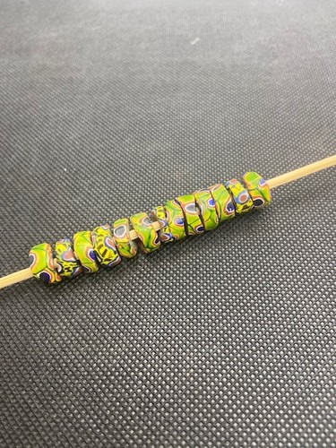 Antique Venetian African Trade Beads - Millefiori Italian glass