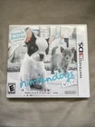 Nintendogs + Cats: French Bulldog & New Friends (Nintendo 3DS, 2011) CIB. Tested
