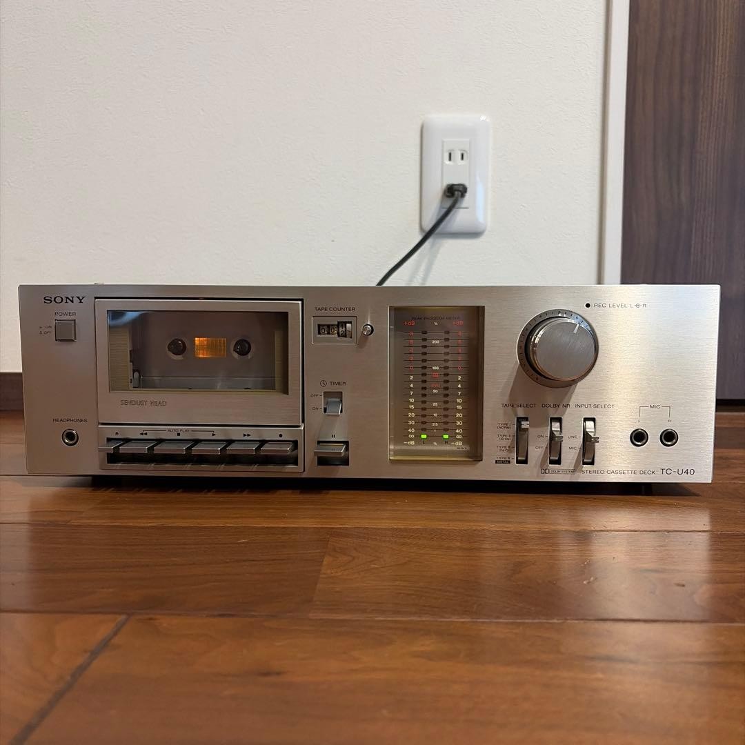 Sony TC-U40 vintage audio equipment - eBay listing photo 2