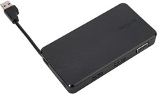 Targus VersaLink Universal Travel Dock, USB 3.0, Single 2K or Dual HD Video