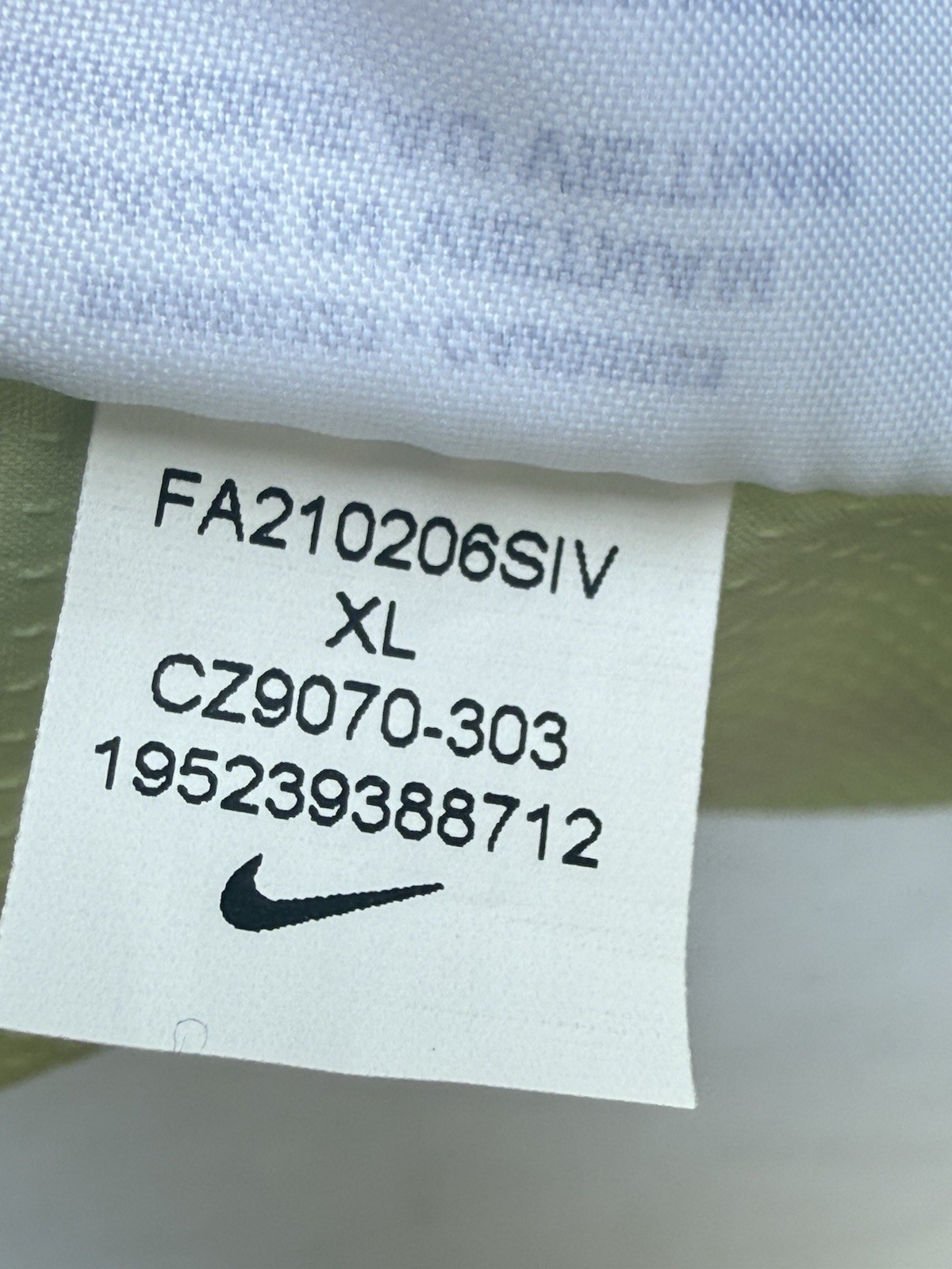 Nike Running Packable Windrunner Jacket Lime Ice … - image 17