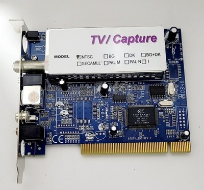 KWorld VS-TV878RF PCI TV Tuner/Video Capture Card Conexant Fusion 878A