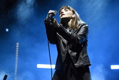 Lauren Mayberry of Chvrches during Fun Fun Fun Fest 2015 at Audito- Old Photo 2