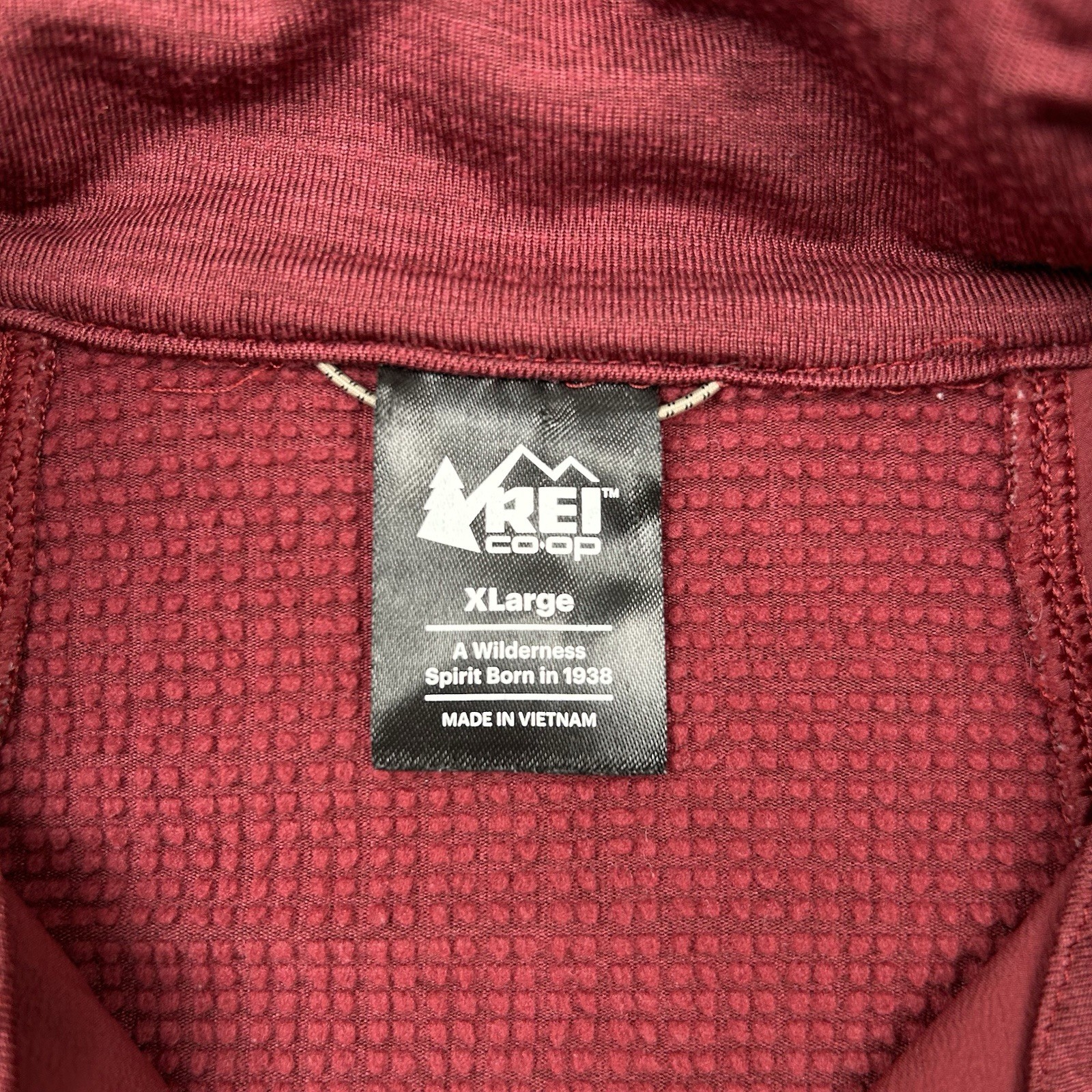 REI Full Zip Softshell Red Jacket Zip Pockets Men… - image 7