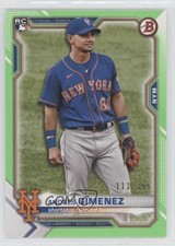 2021 Bowman Neon Green Border 113/399 Andres Gimenez #8 2z3