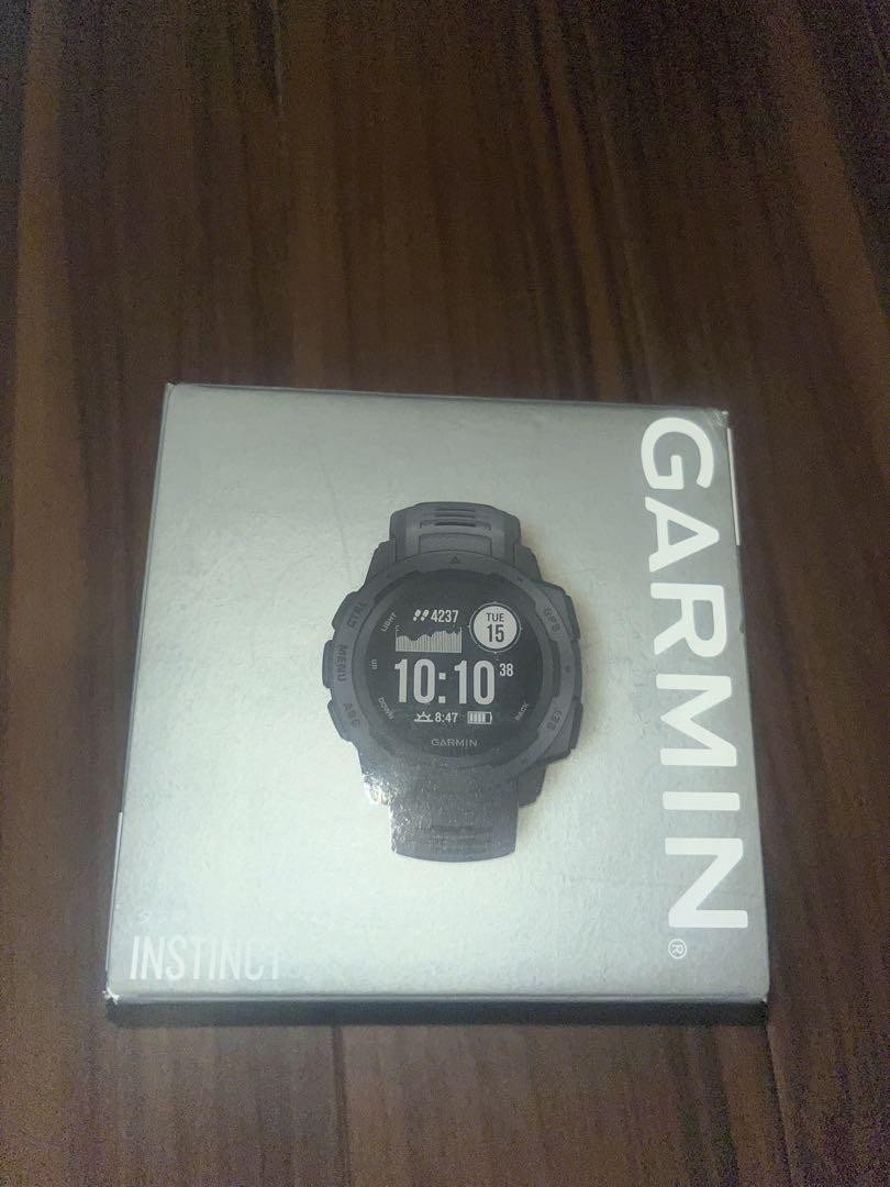 Garmin Instinct Rugged Black GPS Smartwatch