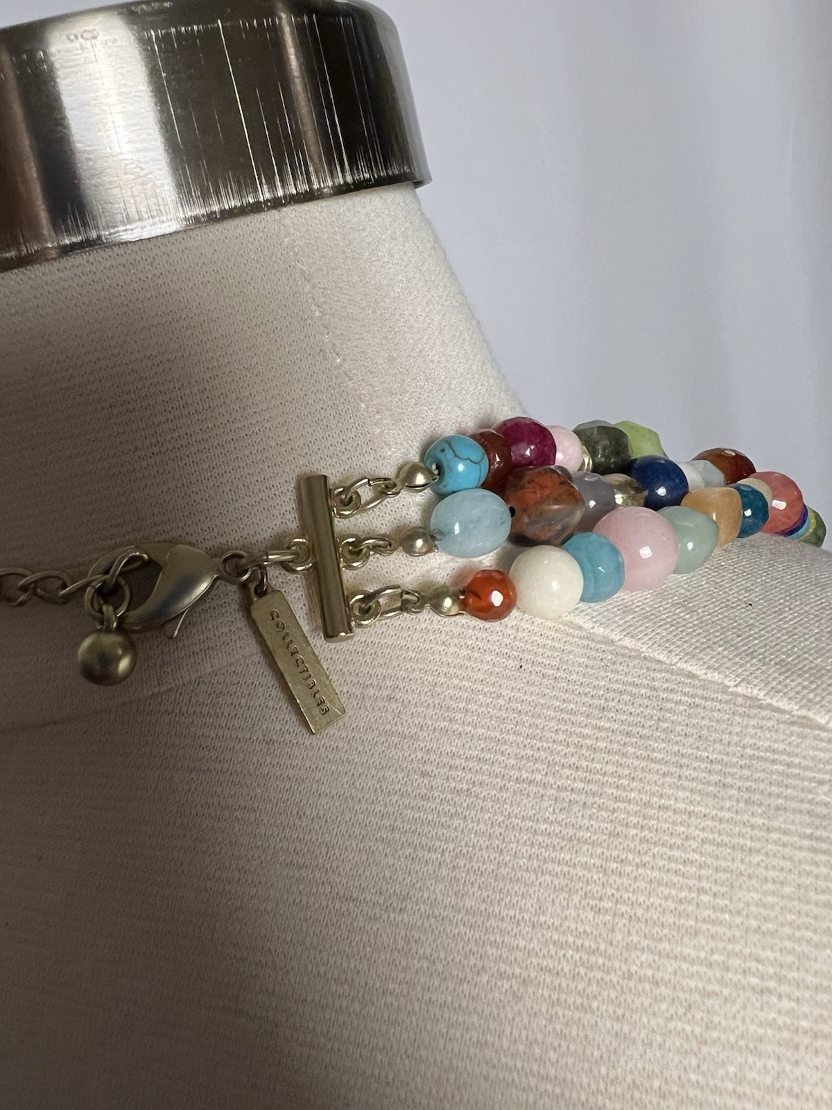 Chico's Collectibles Multi-Colored Gold Tone Mult… - image 4