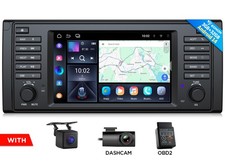 Android 14 7 inch for BMW E39 530i 528i M5 Car Stereo CarPlay WiFi 6 Plug  Play
