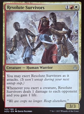 Resolute Survivors Hour of Devastation Regular