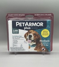 3-Doses PETARMOR Plus Medium Dogs 23-44lbs Flea Tick Topical Treatment