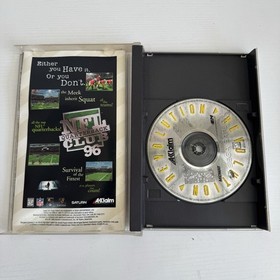 Revolution X (Sega Saturn, 1997) Complete Featuring AEROSMITH Music Game