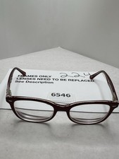 Ray-Ban Eyeglasses RB 5285 5738 Burgundy/Clear Square Frame 53 19 145