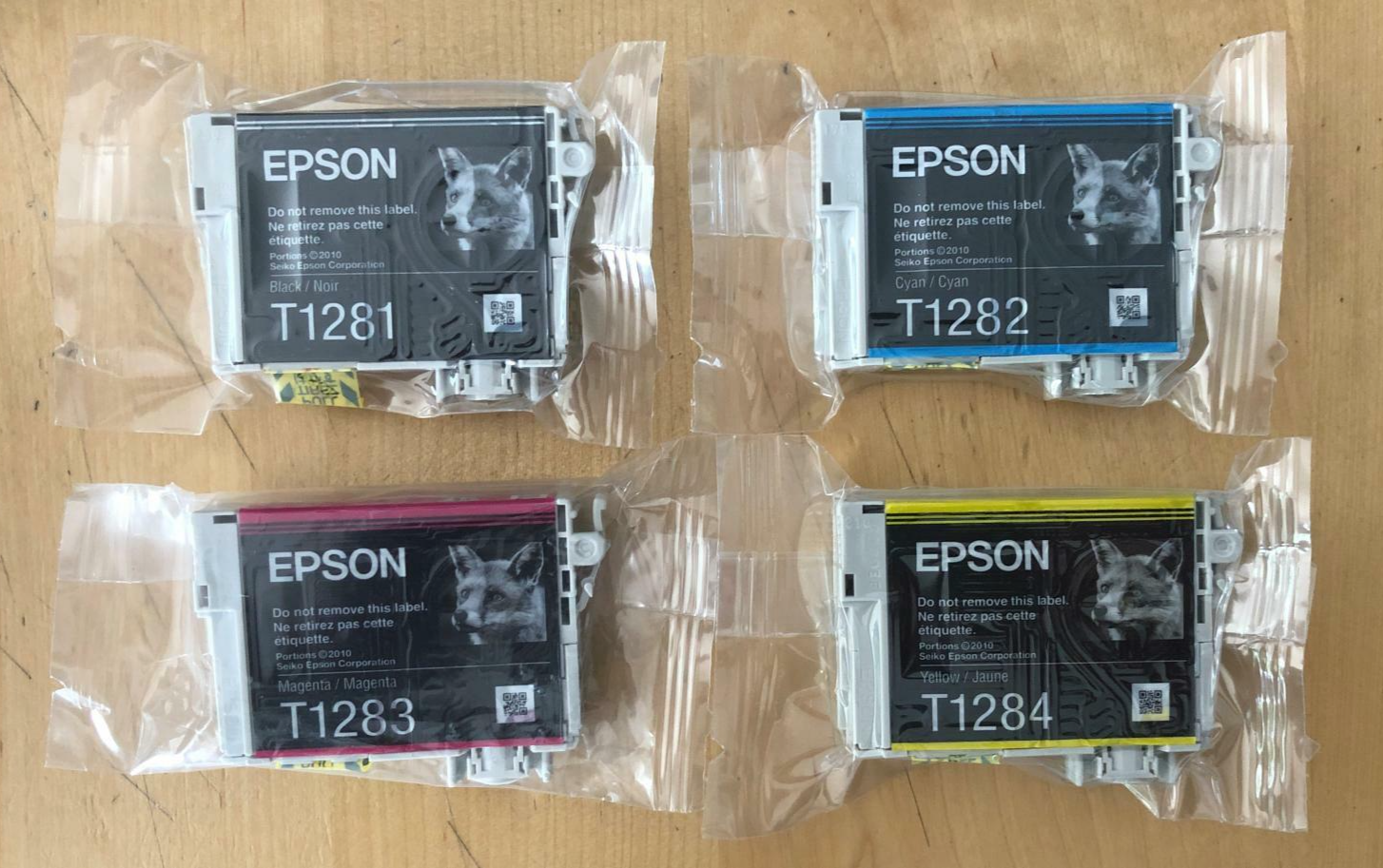 Epson Original T1285 S22 SX125 SX425W BX305F T1281-4 T1281 T1282 T1283 T1284 - Image 5