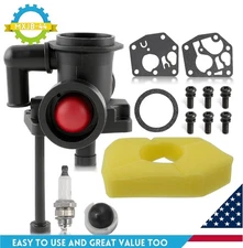 Carburetor & Air Filter For Craftsman 550 Series Lawn Mowers 21" 22" 158cc