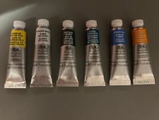 Winsor & Newton Watercolour 5ml Tubes X 6