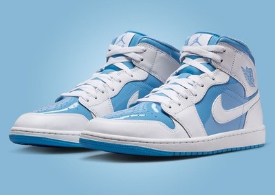 Nike Air Jordan 1 Mid SE GS Legend Blue White FZ3933-114 6Y Youth