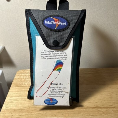 Into The Wind Kite Pocket Sled Used NGC With Tag
