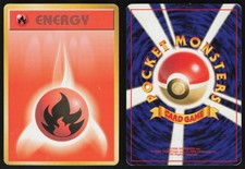 FIRE ENERGY BASE SET POKEMON JAPANESE 1996 MP