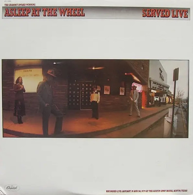 Asleep At The Wheel Served Live NEAR MINT Capitol Vinyl LP