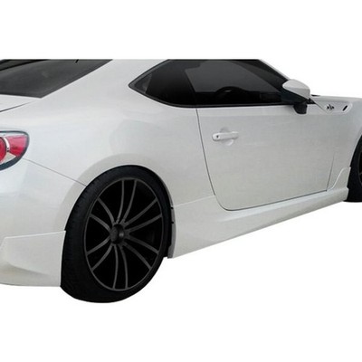 For Scion FR-S 13-16 X-5 Style Fiberglass Side Skirt Rocker Panels Unpainted