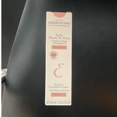 Embryolisse Radiant Complexion Face Moisturizer Cream, Anti-Fatigue Rose 30 ml