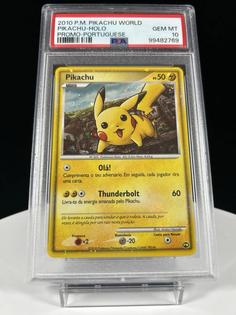 Pikachu Pokémon TCG Grade 10 Nintendo Individual Collectible Card