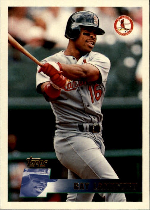 1996 Topps #327 Ray Lankford - BB