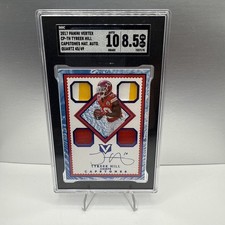 2017 Panini Capstones Vertex Tyreek Hill  /49 Chiefs Dolphins CP-TH GU Jersey