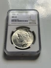 1922 Peace Dollar NGC MS63