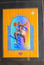 1996-97 Upper Deck UD3 - Hardwood Prospects Walter McCarty #8 (RC) AUTOGRAPH IP