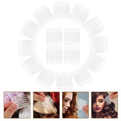  50 Pcs Kunststoffclips Perückenclips Haare Zubehör Haarschmucken