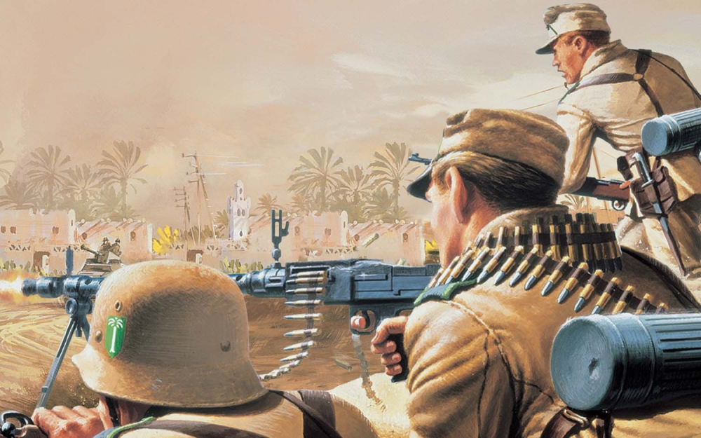 Airfix A00711V Afrika Korps Figures 1:76 Scale Kit
