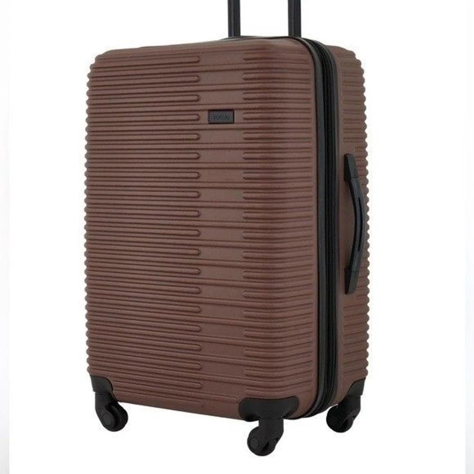 Equipaje de mano Kensie Hillsboro expandible rodante 1 pieza lila bruñida nuevo Foto 3 de 4