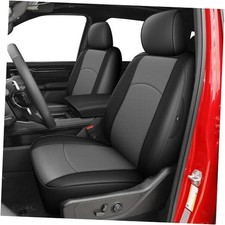 Custom Car Seat Ram 2009-2018 1500 / Ram 2010-2018 2500 Full Set Black Gray