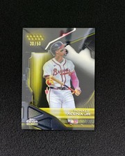 2026 Topps Chrome Black Gold #3 Ronald Acuna Jr. 30/50 Braves QI95