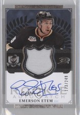 2013-14 Upper Deck The Cup Rookie 173/249 Emerson Etem #174 Patch Auto 0f8