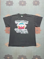Vintage y2k graphic t shirt South Park cartman I wasn’t sleeping funny large