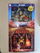 Masters Of The Universe MOTU Stranger Things He-Man & Vecna Figure 2 Pack New