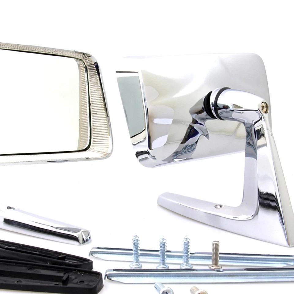 ПОДХОДИТ ДЛЯ 1964 1965-1966 THUNDERBIRD НОВЫЙ ХРОМ НАРУЖНАЯ ДВЕРЬ ЗЕРКАЛО ПАРА 2 ИЗДЕЛИЯ - Изображение 4 из 4