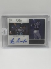 2023 Panini Three and Two Luis Gonzalez Superstar Signatures 5/5 #SS-LG WS MVP