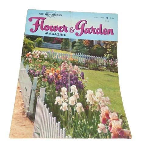 Flower And Garden Magazine JUNE 1959
