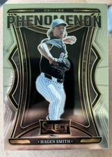 Panini Select Baseball Phenomenon Hagen Smith #2 Chicago Baseball Card