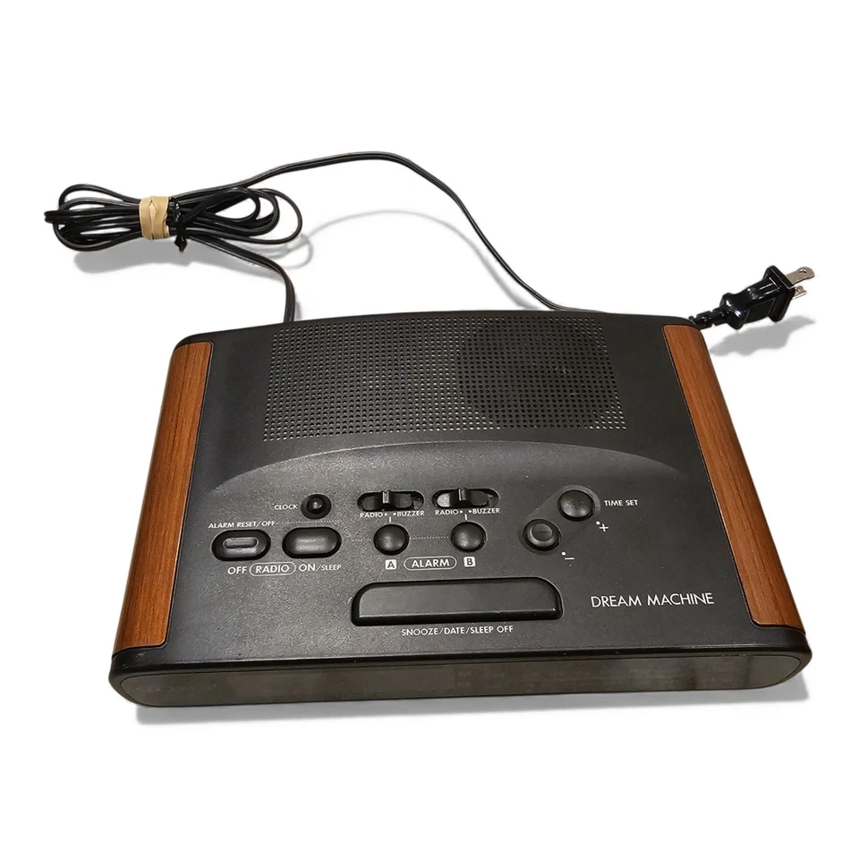 Radio reloj AM/FM Sony Dream Machine ICF-C430 probado funcionando de colección Foto 3 de 4